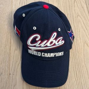 Cuba world champions baseball cap